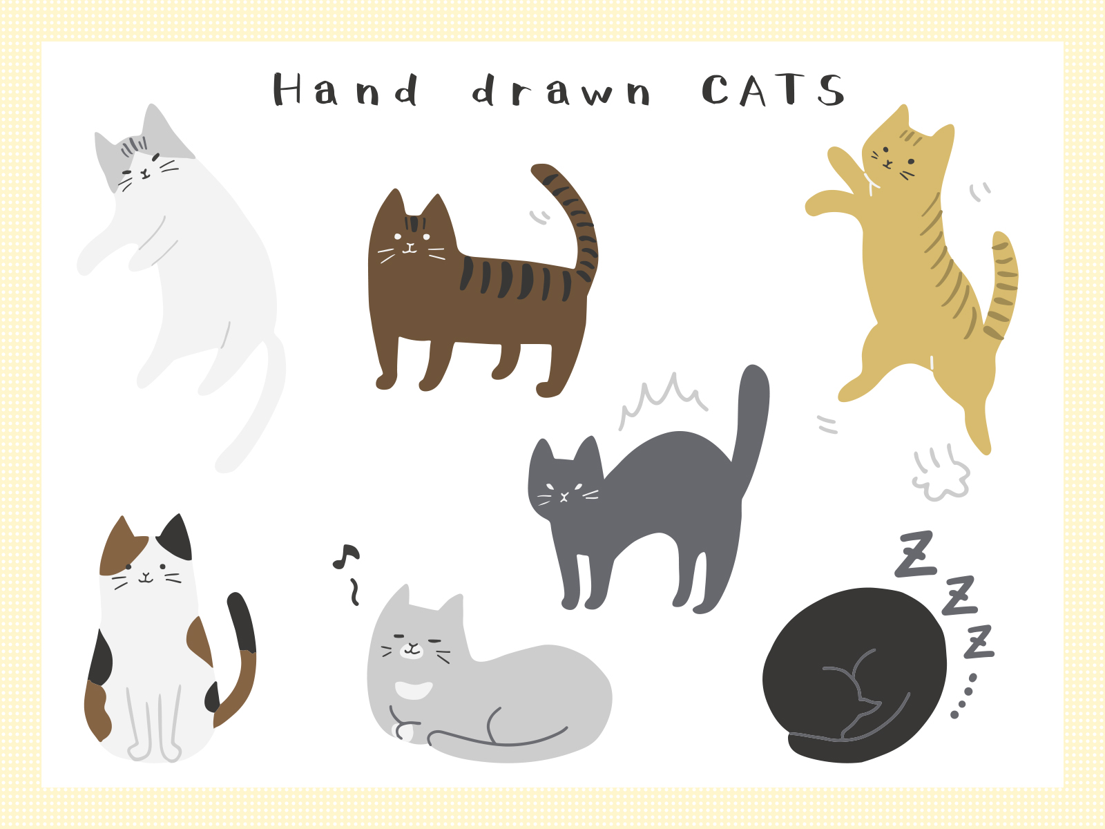 猫のイラスト
